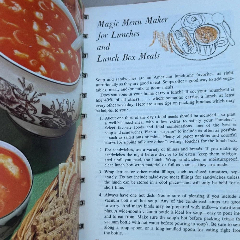 Campbell Cookbook Cooking With Soup Recipes Skillet Dishes‎ Casseroles 1968